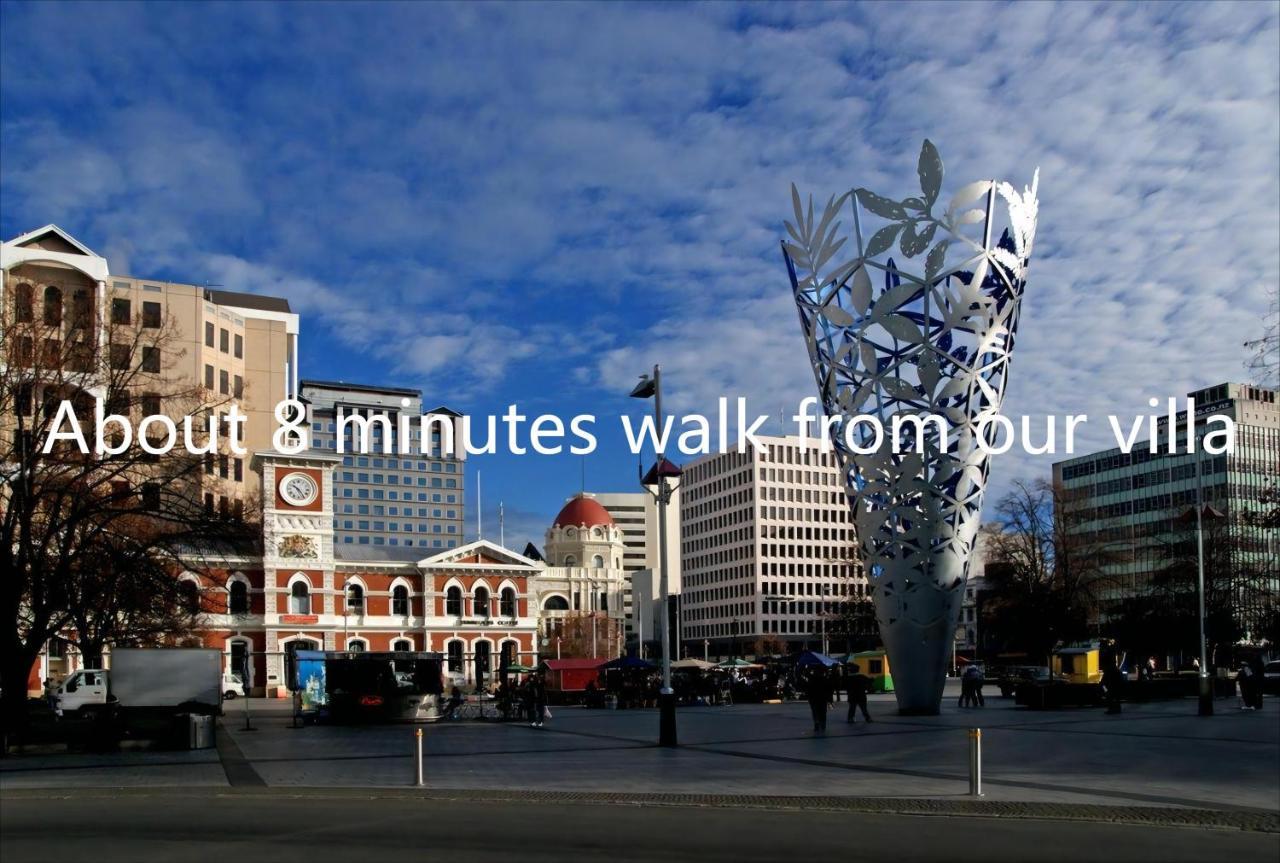 City Centre Superior Villa 3 Large Double Bedrooms Christchurch Exteriör bild