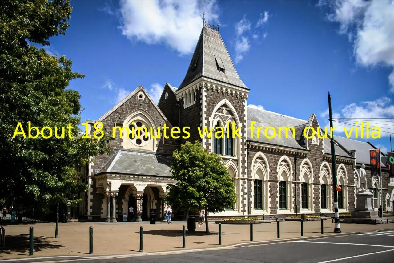 City Centre Superior Villa 3 Large Double Bedrooms Christchurch Exteriör bild